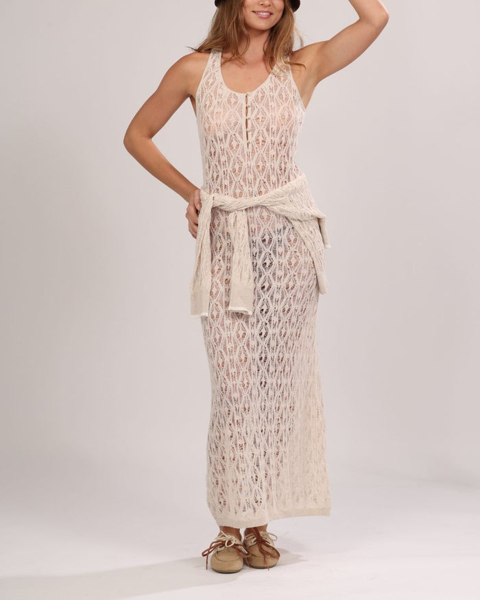 Vestido Camel Tejido