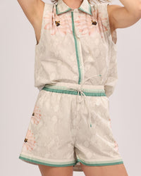 Short Poplin Skin Flower