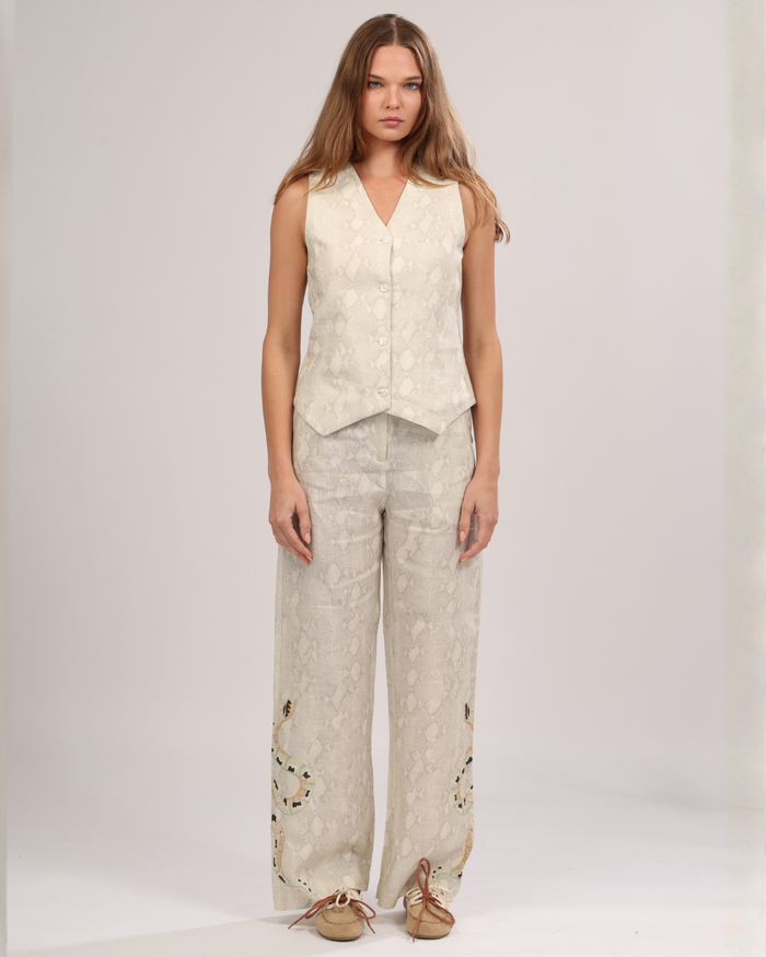 Pantalón Snake Skin
