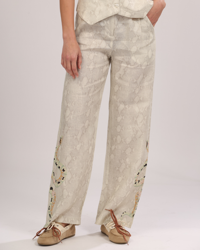 Pantalón Snake Skin