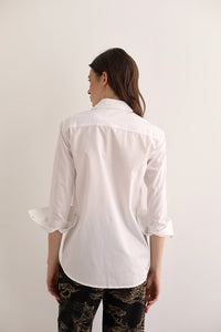 Camisa Cheetah White Poplin