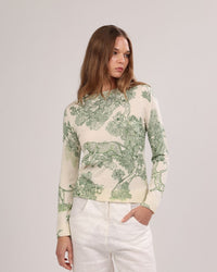 Sweater de Cashmere Africa Green