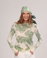 Sweater de Cashmere Africa Green
