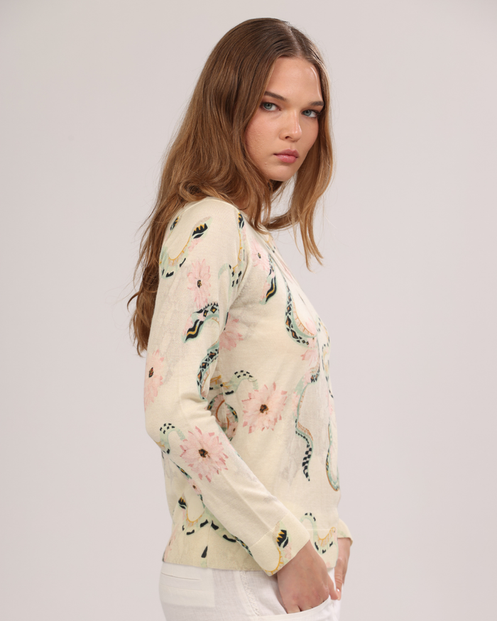Sweater de Cashmere Full Snakes