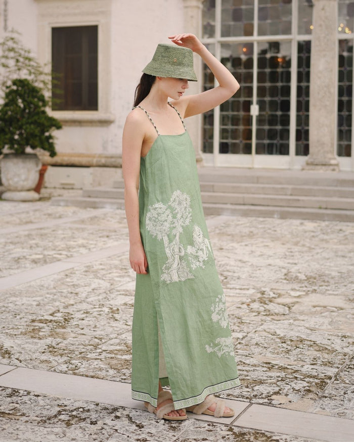Vestido Largo Africa Green