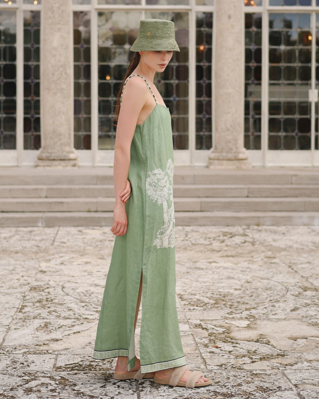 Vestido Largo Africa Green