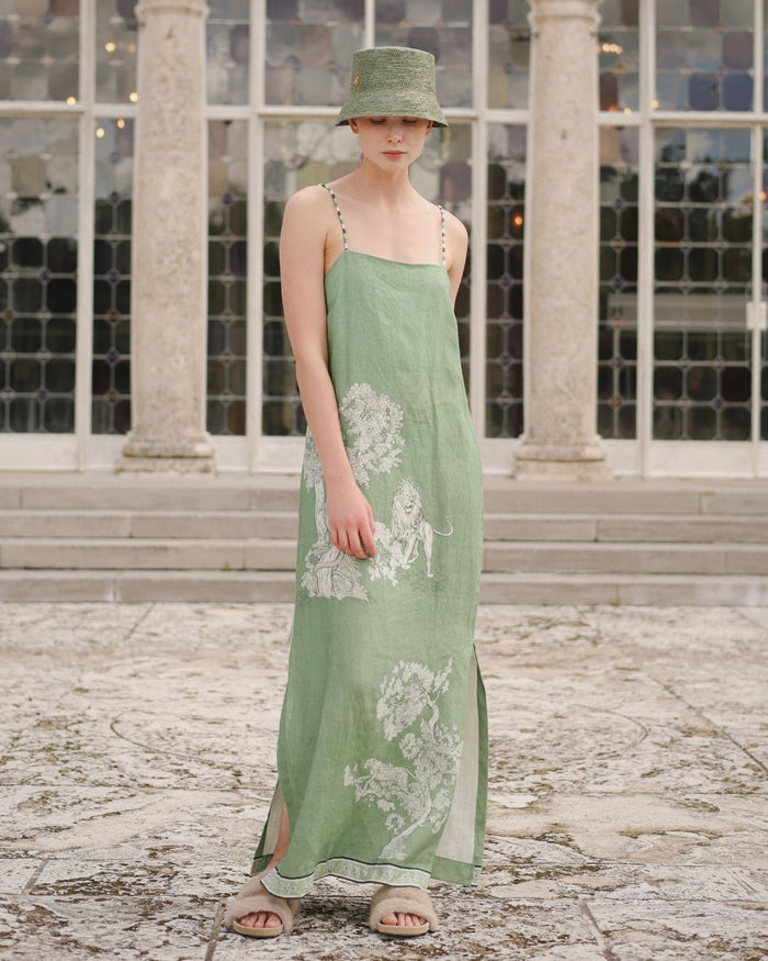 Vestido Largo Africa Green