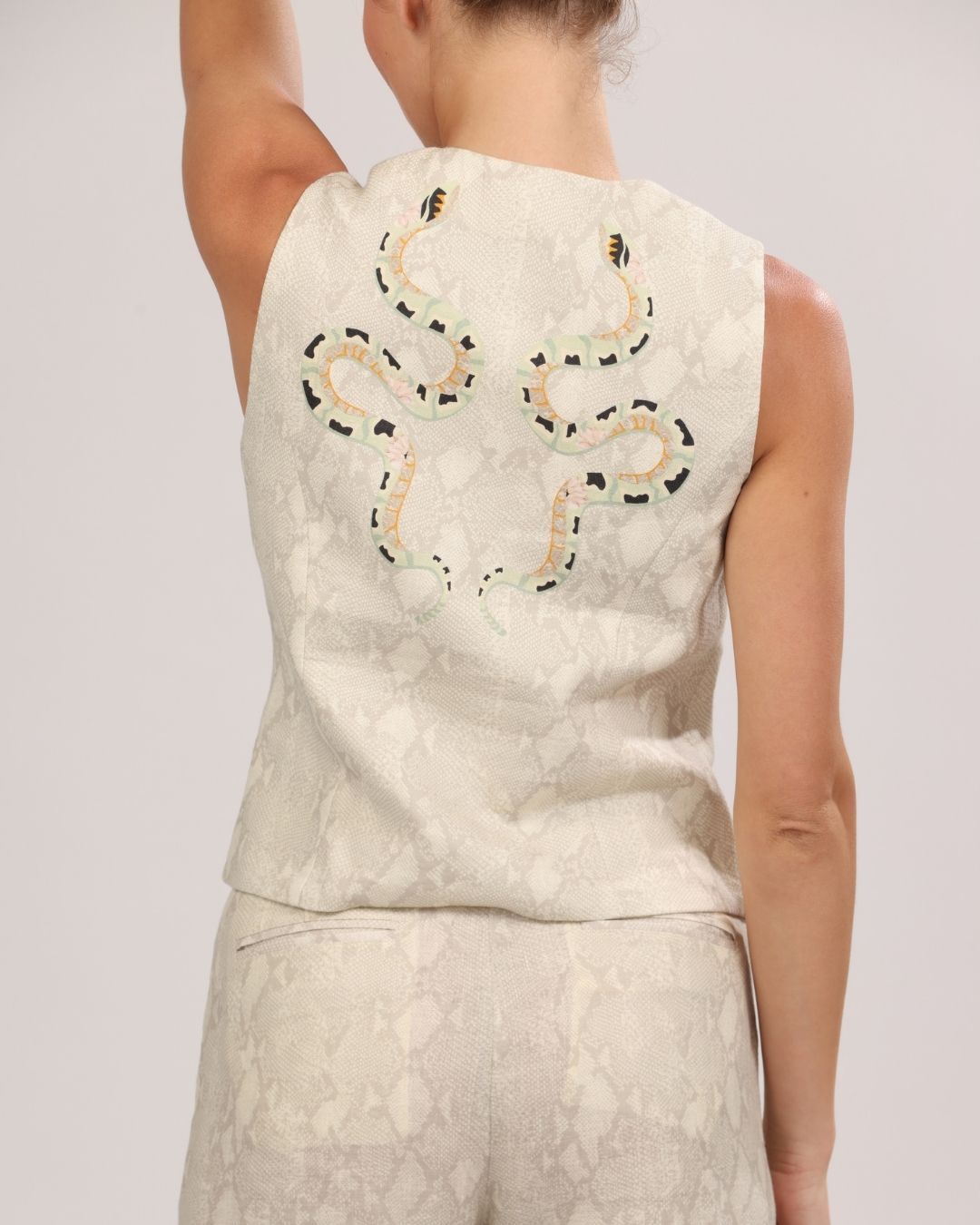 Chaleco Snake Skin