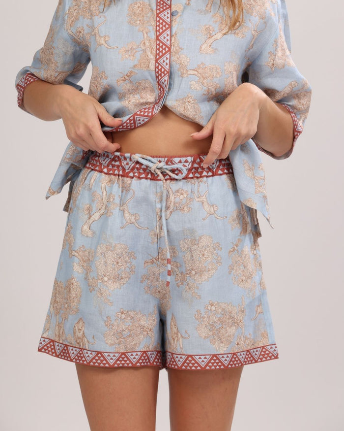 Short Africa Light Blue