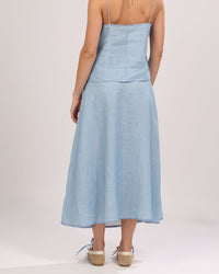 Falda Africa Blue