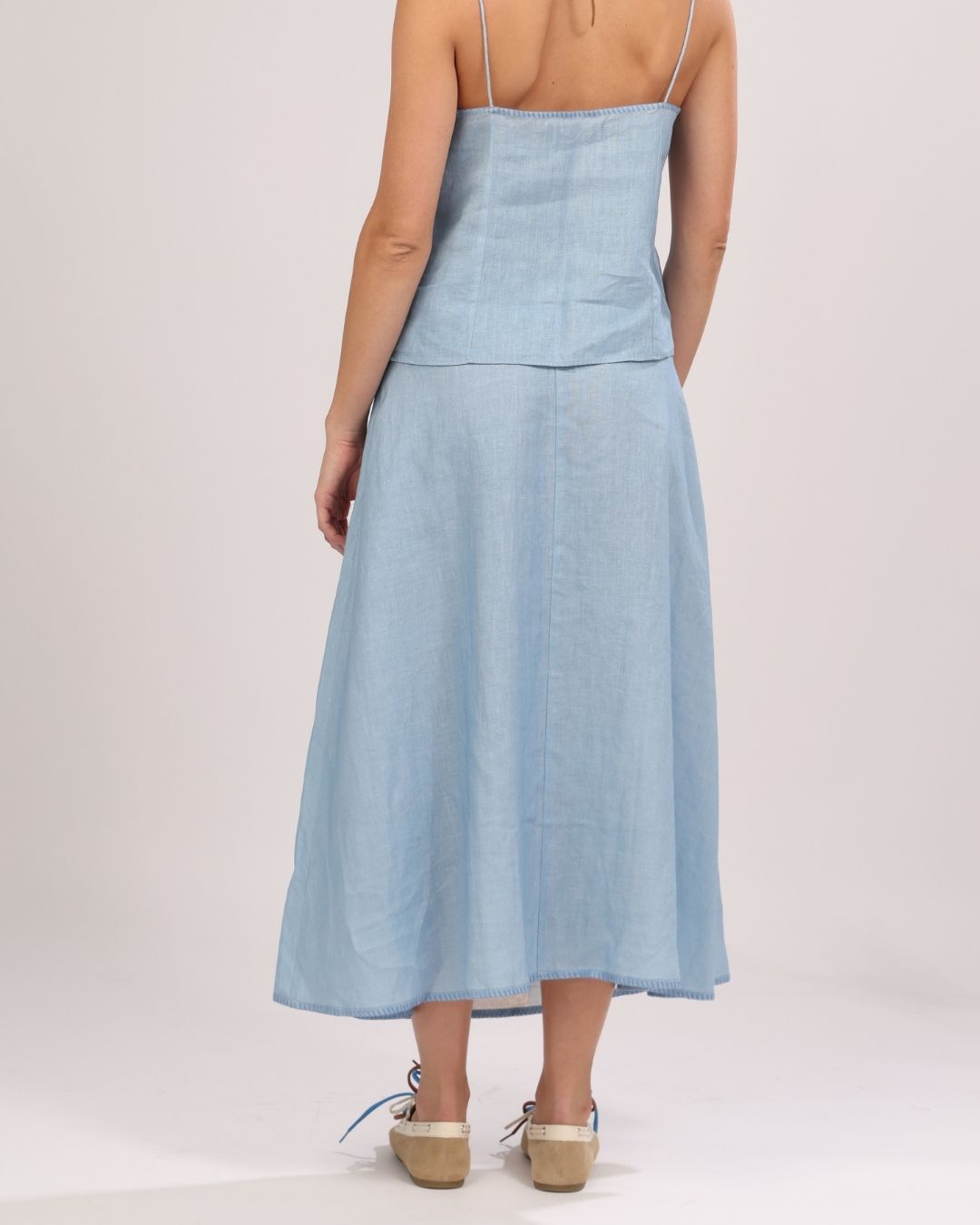 Falda Africa Blue