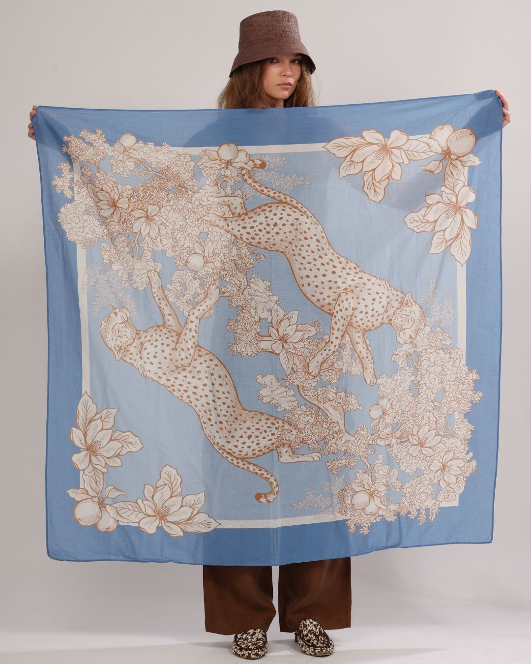 Pañuelo Africa Light Blue