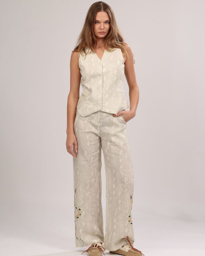 Chaleco Snake Skin
