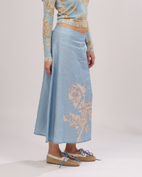 Falda Africa Blue