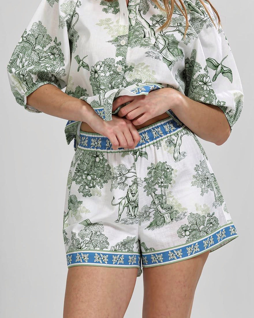 Short Africa Green