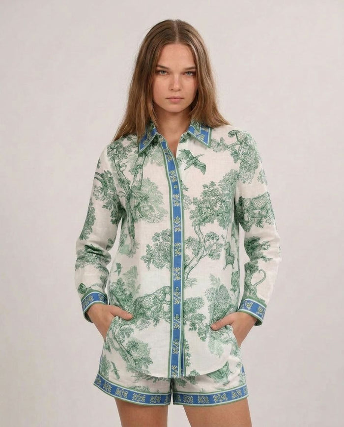 Camisa Africa Green